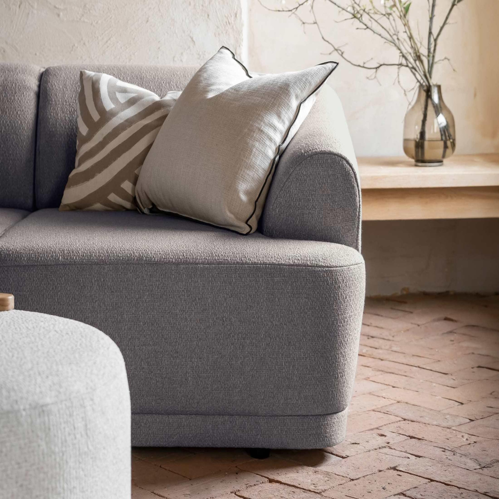 Voir la diapositive 5 : BEST MOBILIER Siena - canapé d'angle gauche - 5 places - en tissu