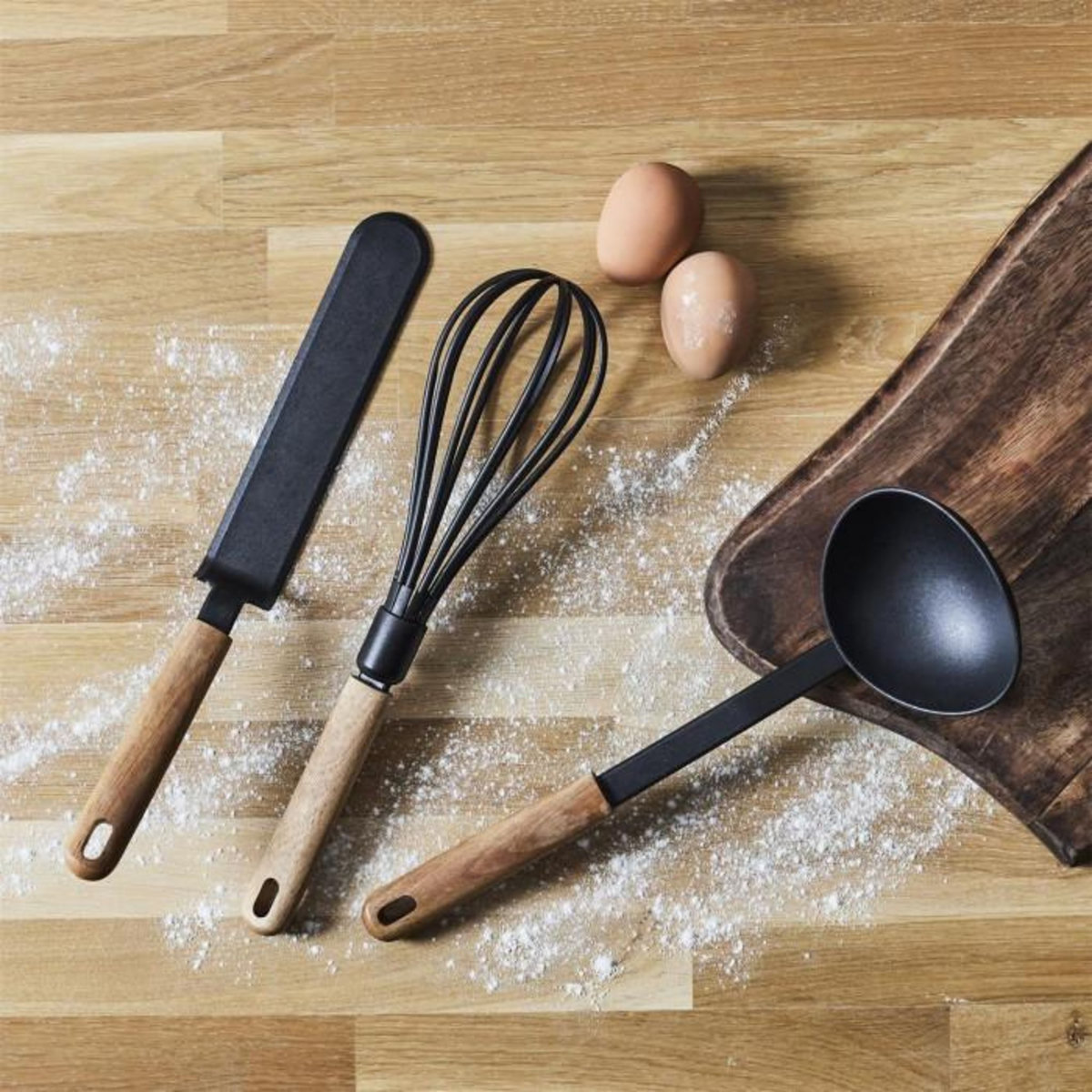 Paris Prix Spatule à Crêpes  Lily  31cm Naturel & Noir