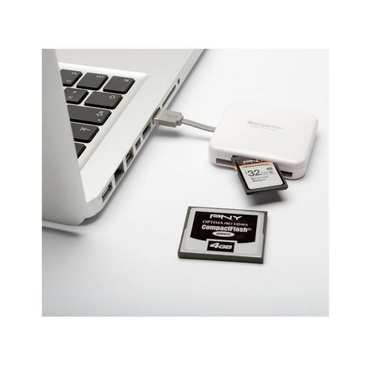 PNY Lecteur multicartes externe Lecteur Tout en 1 USB 2.0