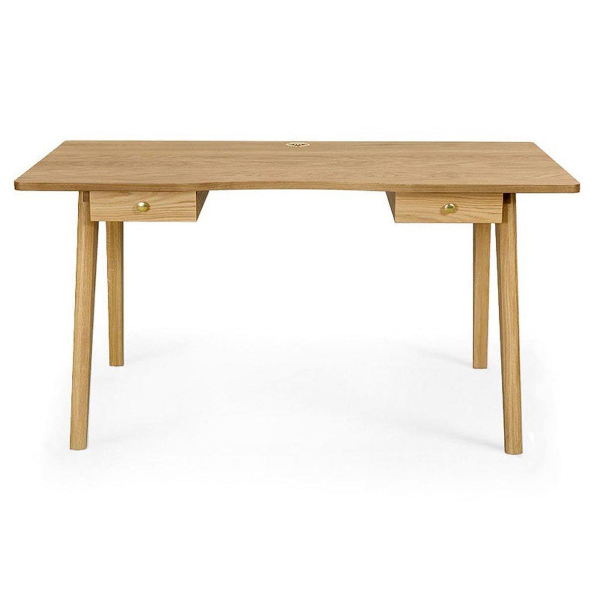 Paris Prix Bureau design 2 tiroirs  nice  140cm chêne