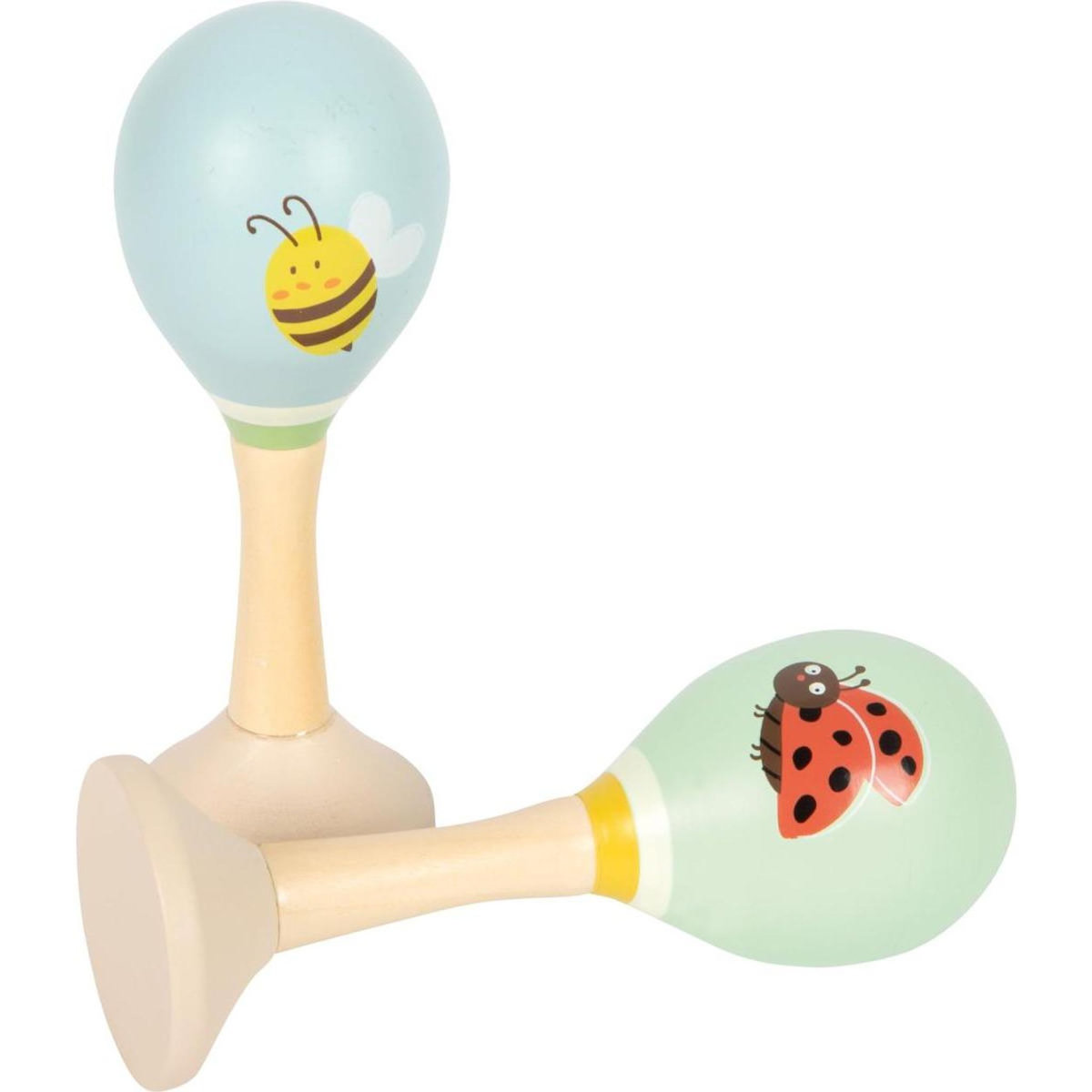 SMALLFOOT Maracas Petits amis en bois