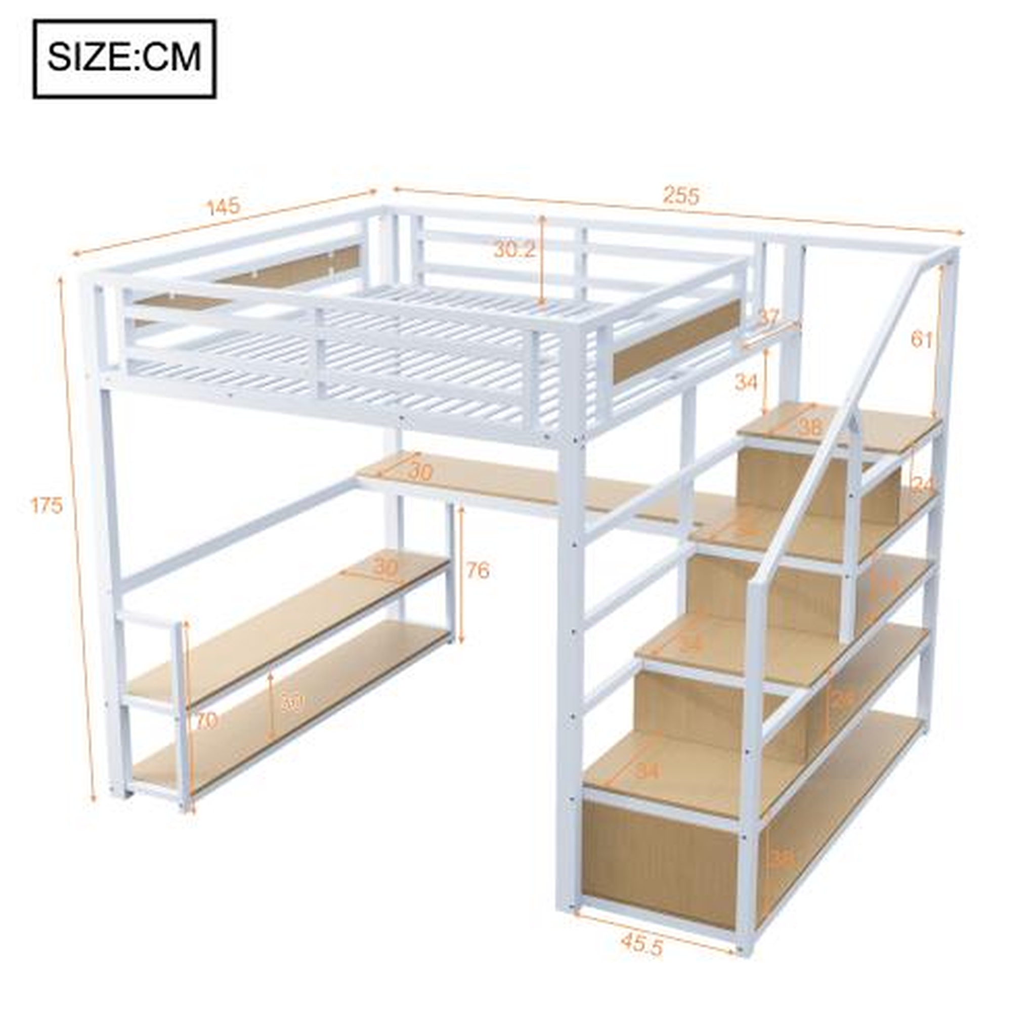 Voir la diapositive 3 : MERAX Lit mezzanine