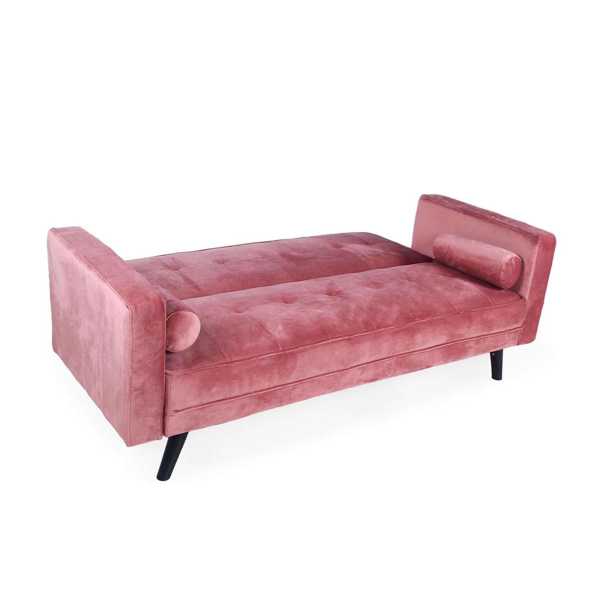Voir la diapositive 3 : Paris Prix Canapé convertible 3 places scandinave  navya  rose