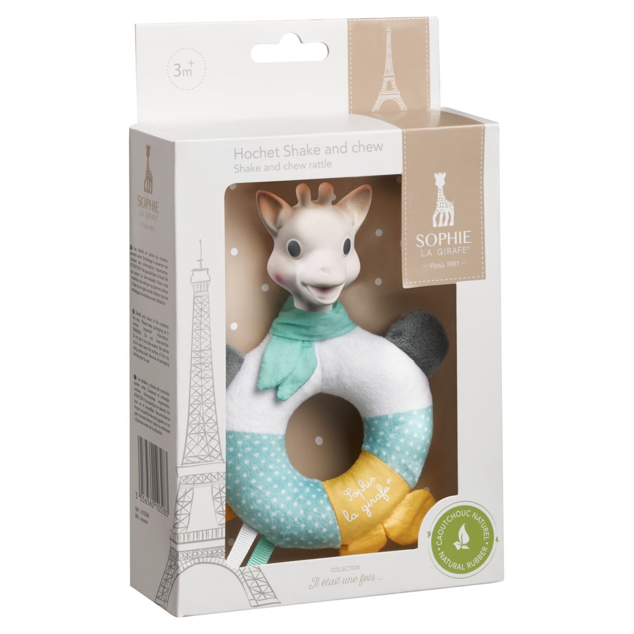 Voir la diapositive 1 : VULLI Hochet Shake & chew Sophie la girafe