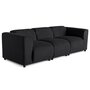 Voir la diapositive 2 : LISA DESIGN Suaro - canapé modulable 3 places en tissu texturé
