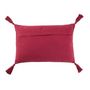 Voir la diapositive 2 : Paris Prix Coussin Déco à Motifs  Cherry  40x60cm Bordeaux