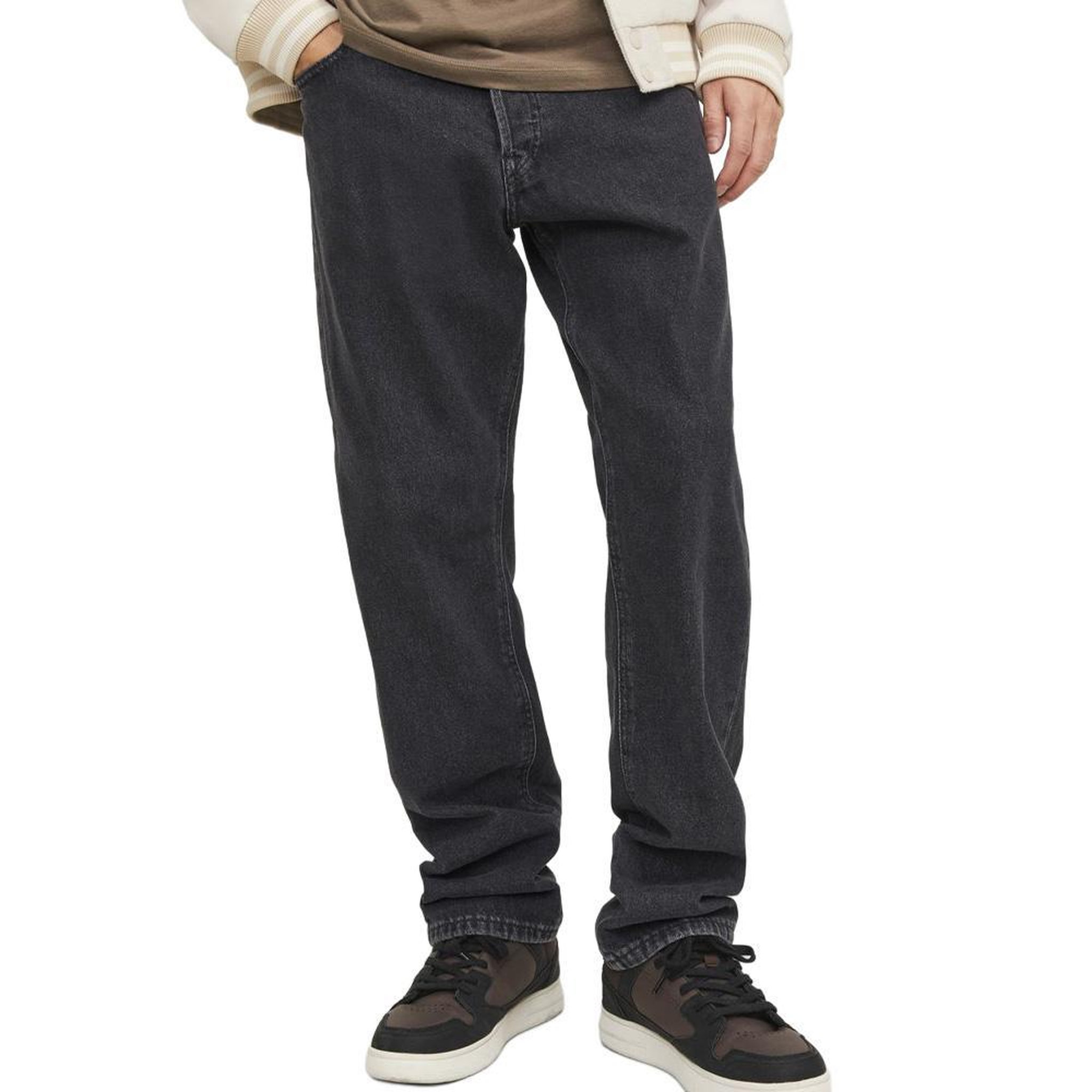 Voir la diapositive 1 : Jack & Jones Jean droit noir homme jack & jones basic 737