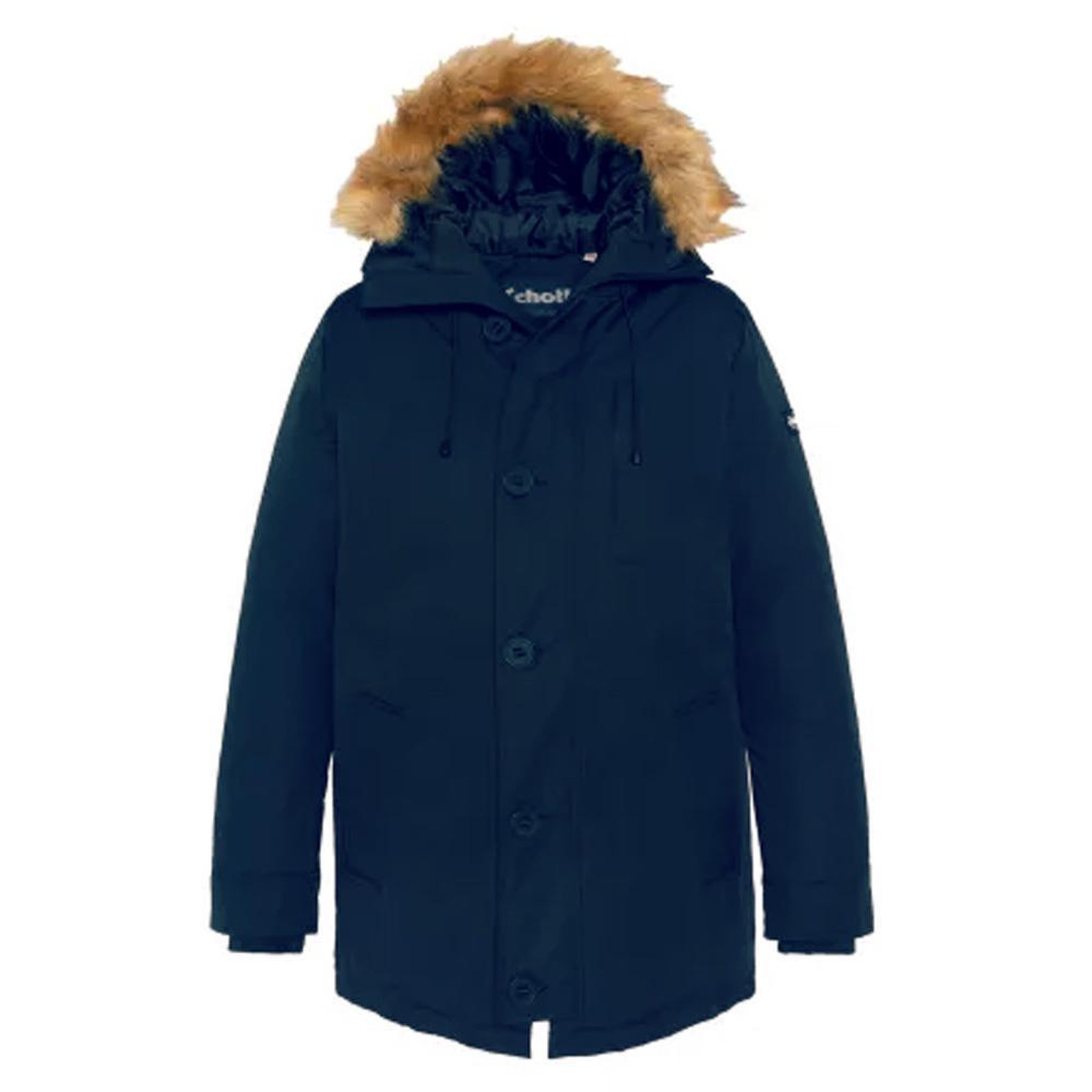 Schott Parka Marine Homme Schott HONOUR. Coloris disponibles : Bleu