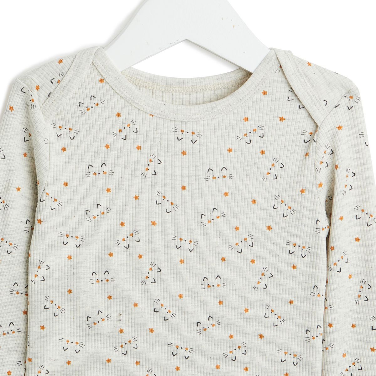 INEXTENSO Body manches longues évolutif beige bébé mixte