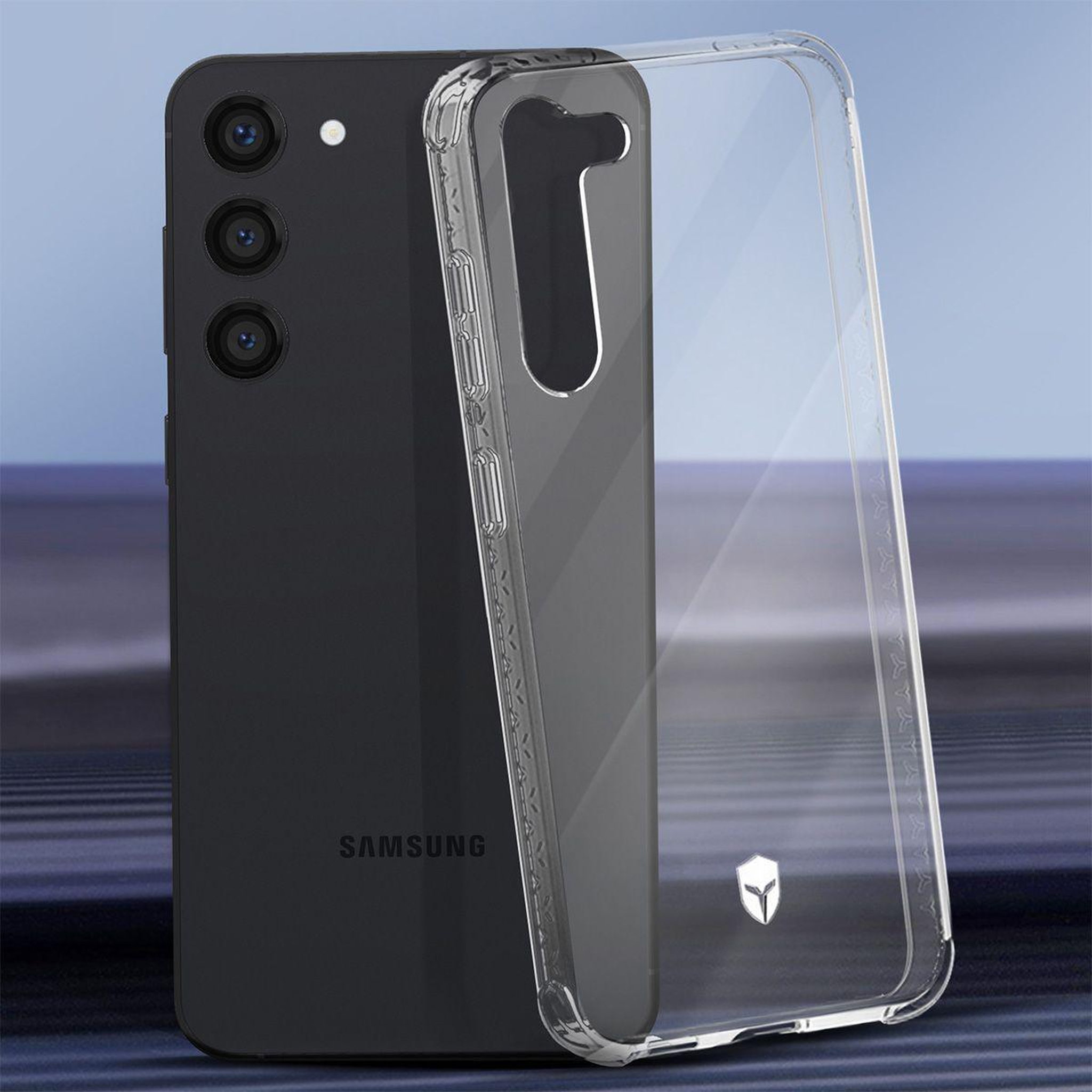 Voir la diapositive 3 : FORCE CASE Coque samsung galaxy s23 transparente