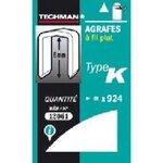 TECHMAN Agrafes 10 mm - type K