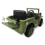 Voir la diapositive 4 : Jamara Ride-on Jeep Willys MB Army vert 12V