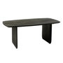 Voir la diapositive 1 : Paris Prix Table à Manger en Bois  William  190cm Noir
