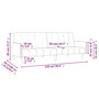 Voir la diapositive 6 : VIDAXL Canape-lit a 2 places gris fonce tissu