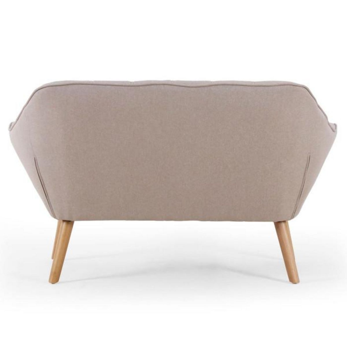 Paris Prix Canapé 2 Places Scandinave  Taone  128cm Beige