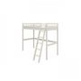Voir la diapositive 1 : MARKET24 Lit mezzanine enfant - 90 x 190 cm - Pin massif blanchi - Sommier inclus - ERIKA
