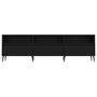 Voir la diapositive 5 : VIDAXL Meuble TV noir 150x30x44,5 cm bois d'ingenierie