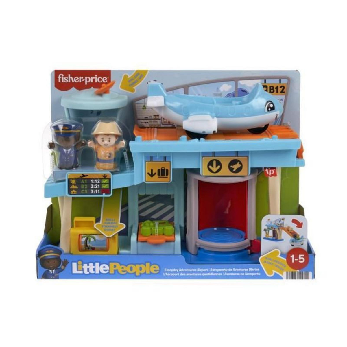 FISHER PRICE L AEROPORT DES LITTLE PEOPLE - FISHER-PRICE - HTJ26