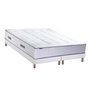 Voir la diapositive 1 : IDLITERIE Ensemble matelas ressorts 7 zones BELLAGIO 2, mémoire de forme et sommier