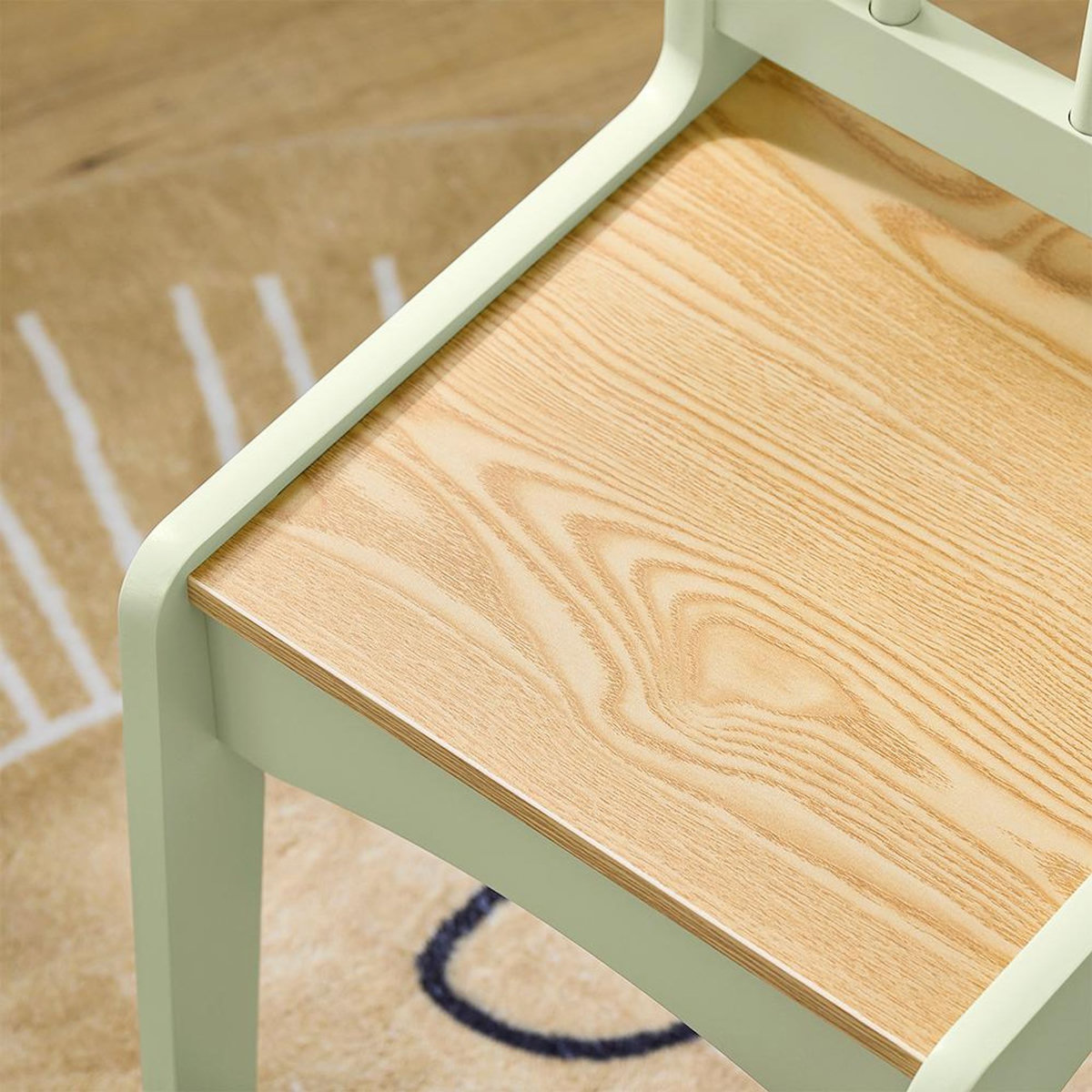 SOBUY SoBuy - Ensemble Table Et Chaise Enfant avec 2 étagères - Nordique - KMB60