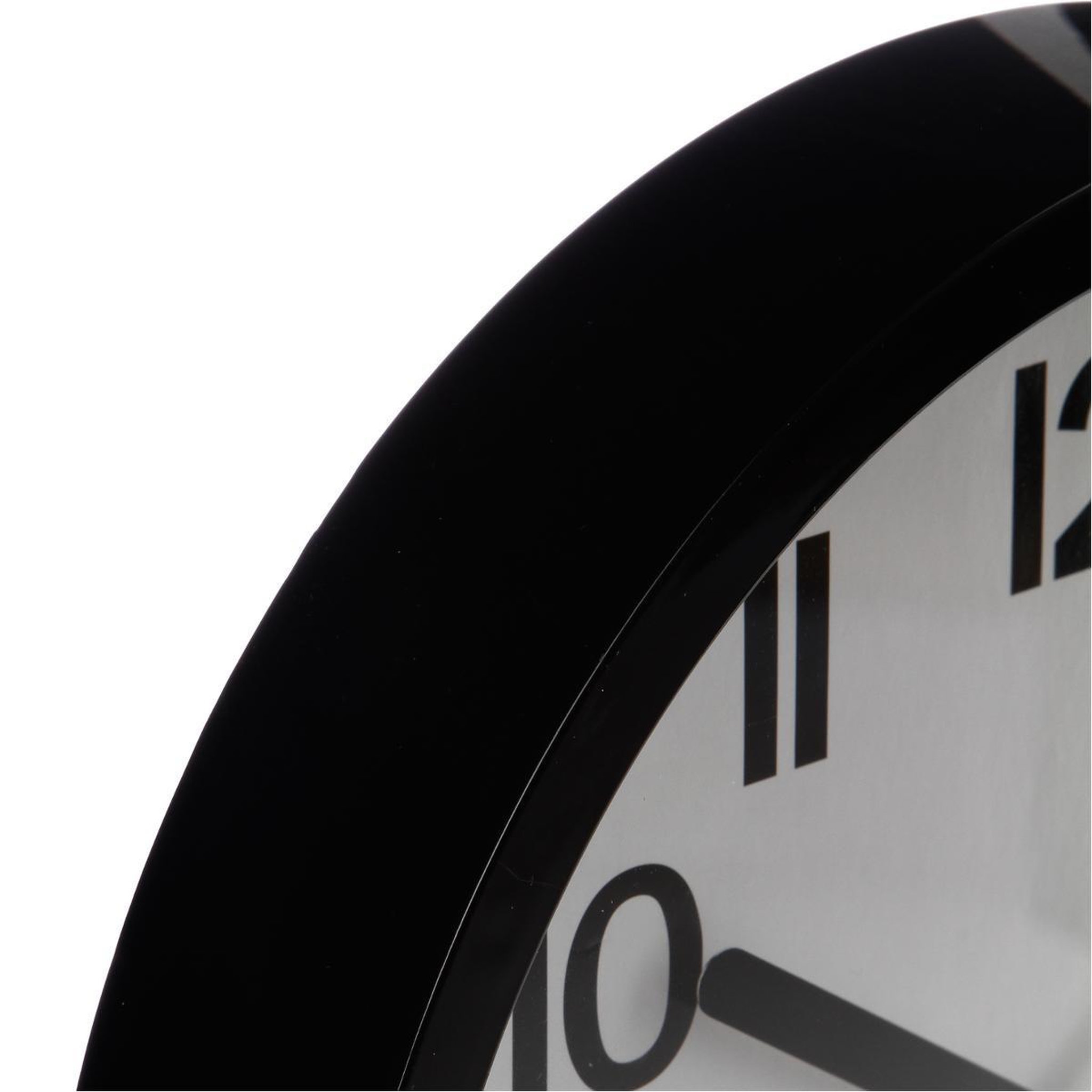 Voir la diapositive 3 : ATMOSPHERA Horloge Murale  Colors  22cm Noir