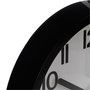 Voir la diapositive 3 : ATMOSPHERA Horloge Murale  Colors  22cm Noir