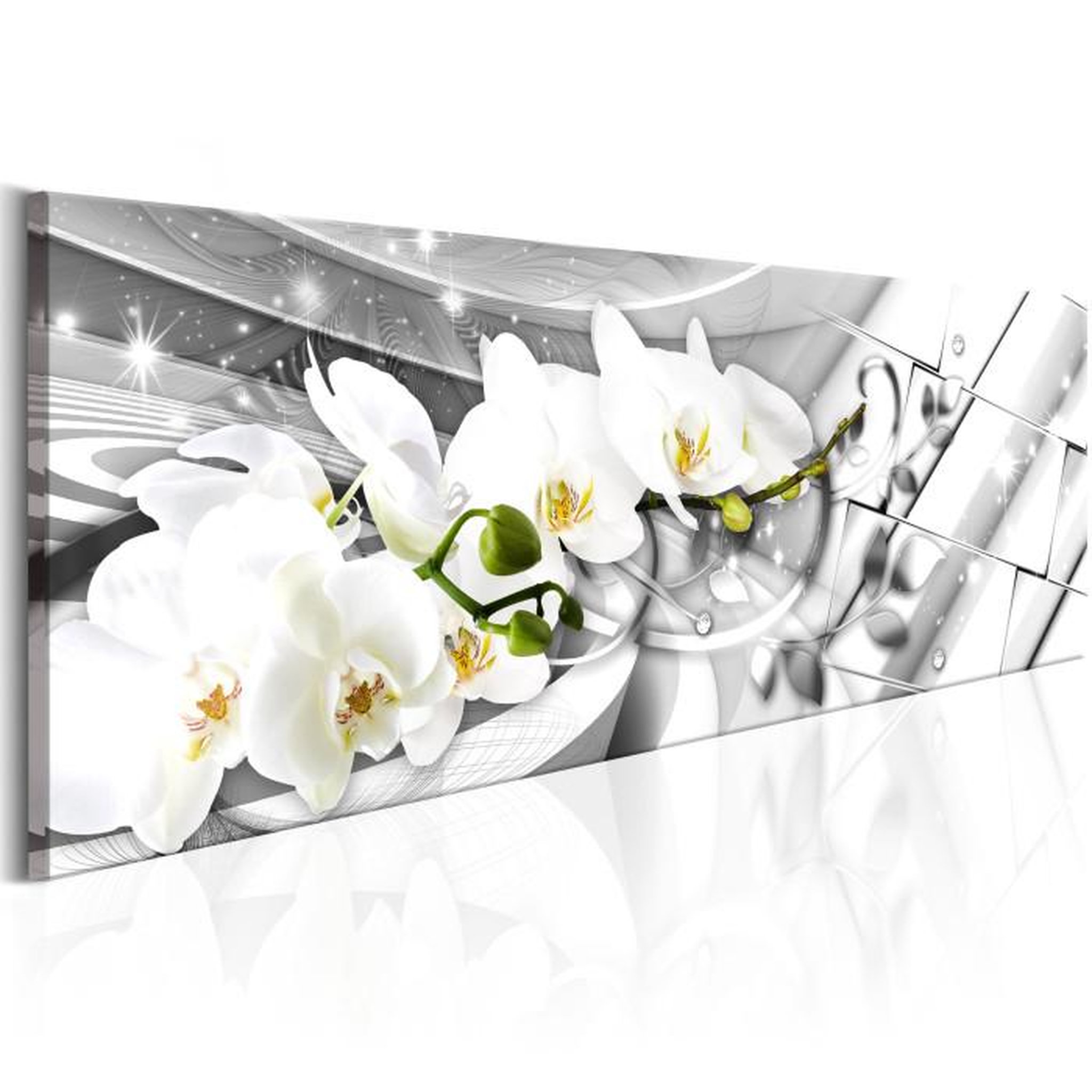 Paris Prix Tableau Imprimé  Twisted Orchids. Coloris disponibles : Multicolore