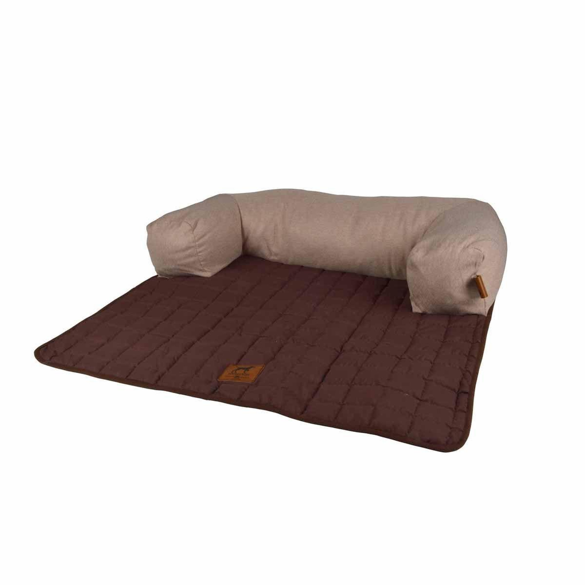 Voir la diapositive 1 : LOVE STORY Protège canapé avec traversin  héritage  75cm écru