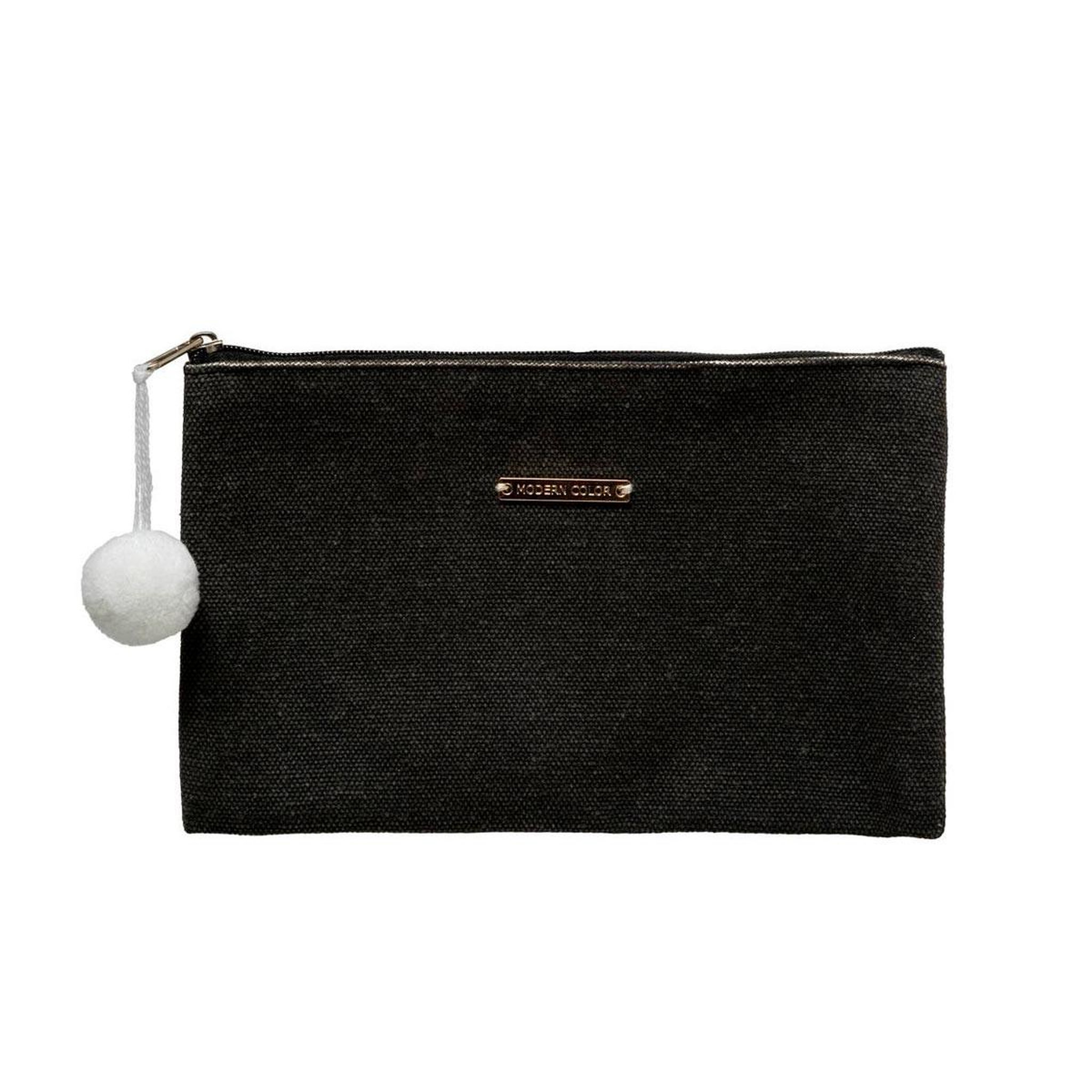 Voir la diapositive 3 : FIVE Lot de 2 trousses de toilette  modern  26cm charbon