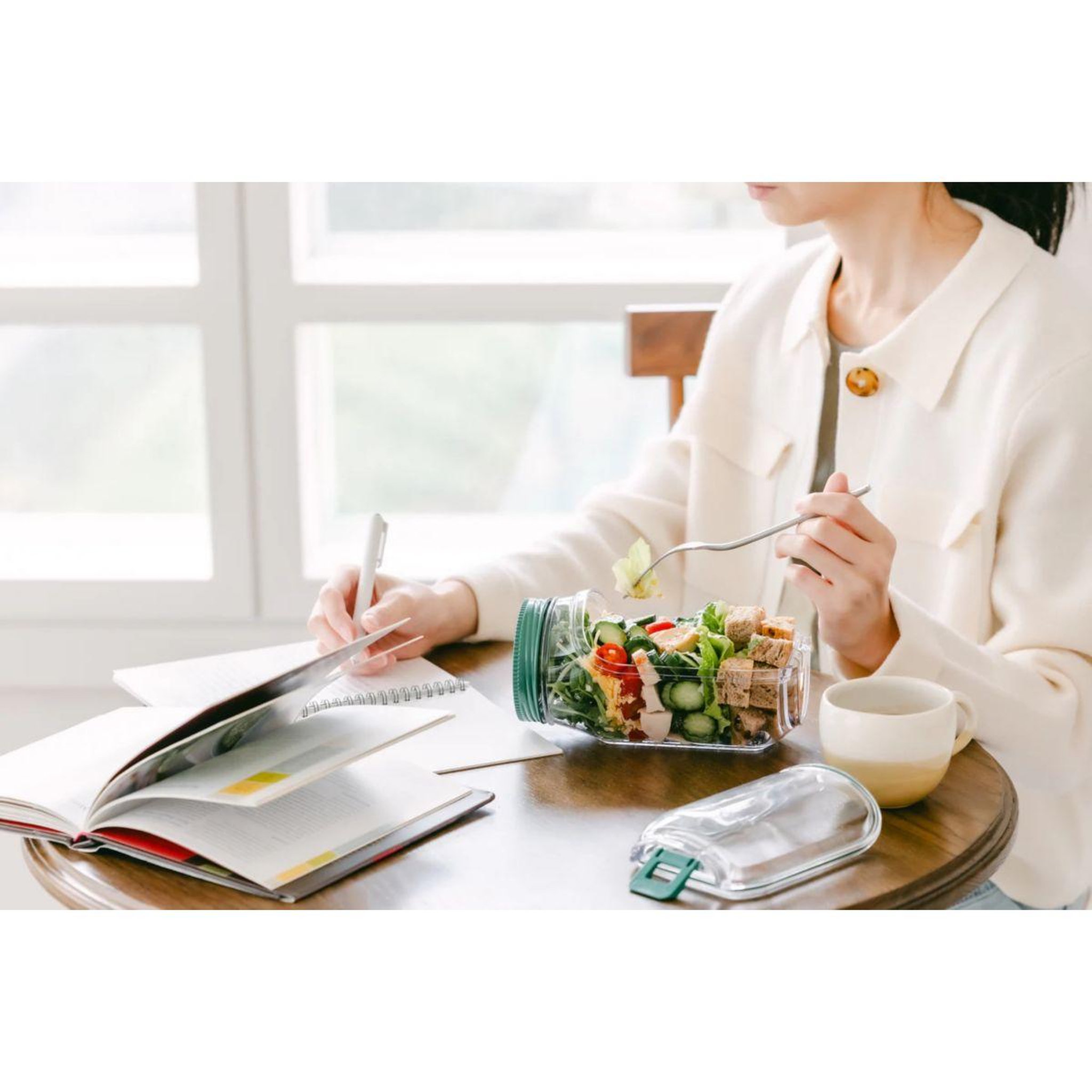 Voir la diapositive 3 : Prepara Boîte alimentaire salad pod