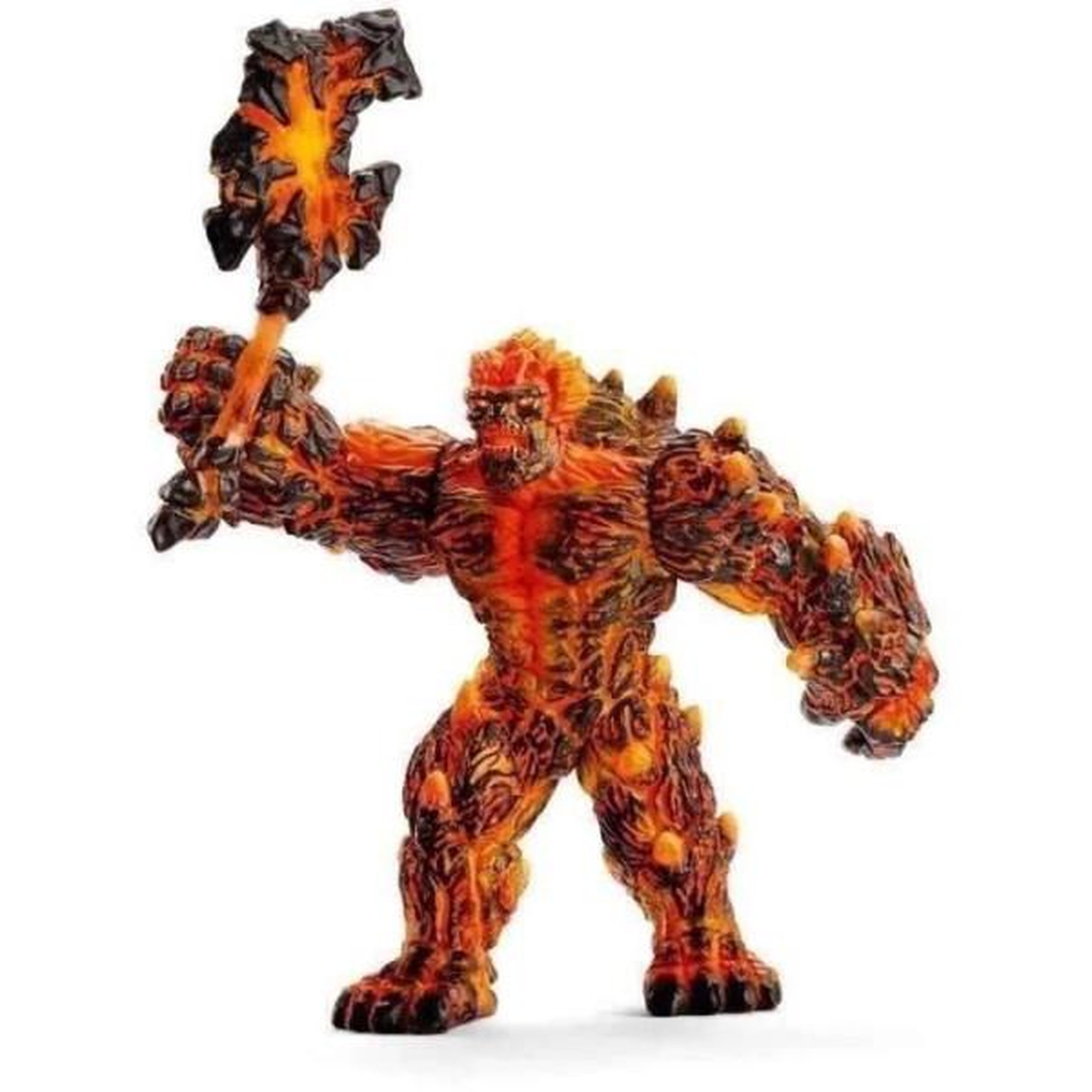 Schleich Golem de lave avec arme, Schleich 42447 Eldrador Creature, Figurine d'action tres durable, Des 7 ans