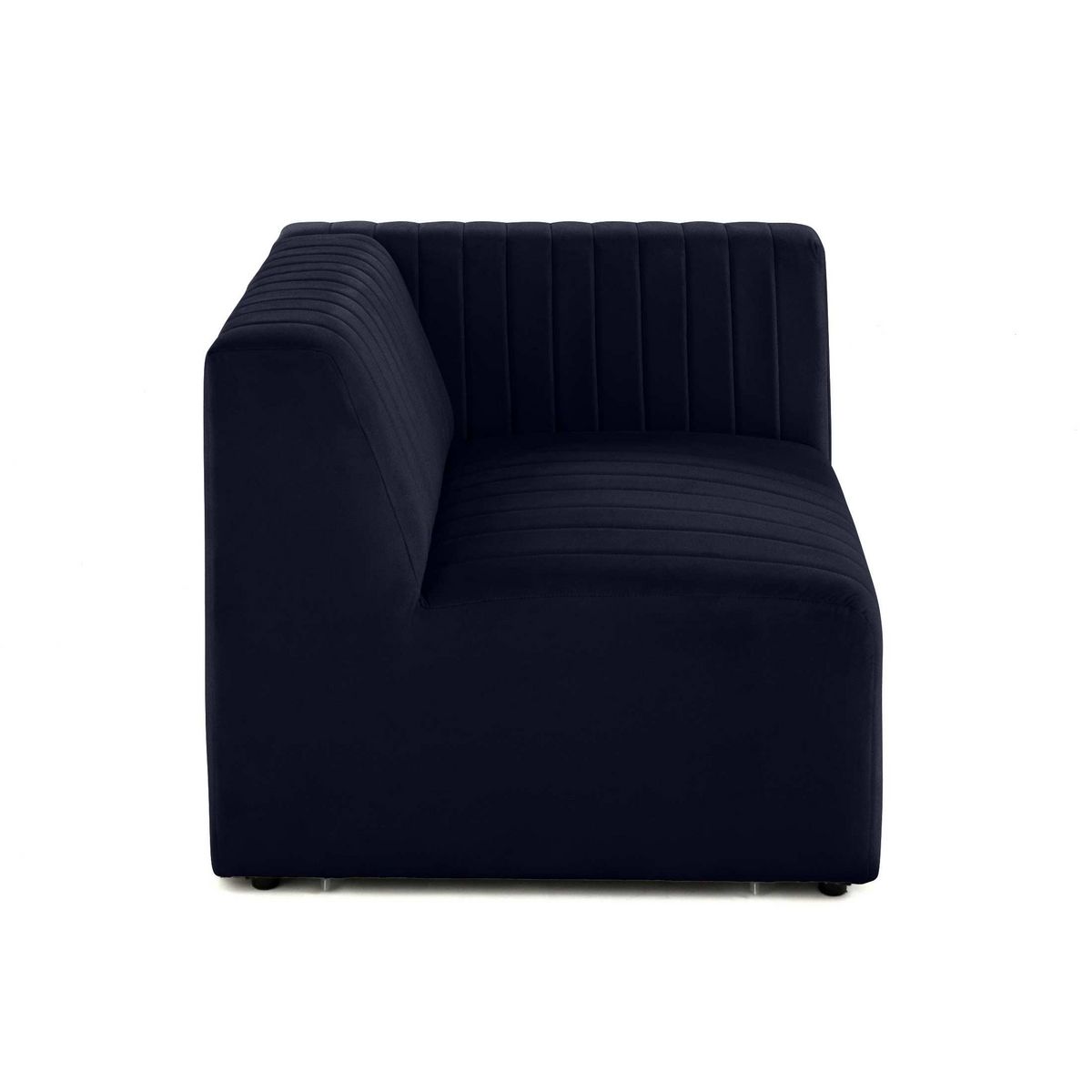 LISA DESIGN Nova - module d'assise droit - en velours