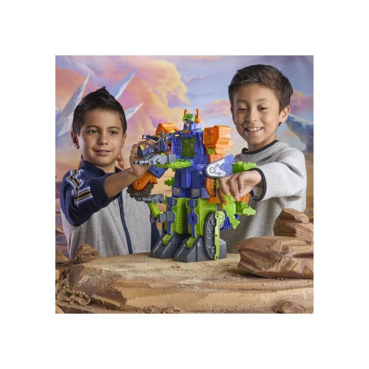 HASBRO Transformers Scorponok Pack de combat, figurine 51 cm convertible, Transformers CYBERWORLD, des 6 ans