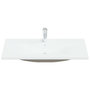 Voir la diapositive 3 : VIDAXL Lavabo encastre avec robinet 101x39x18 cm Ceramique Blanc