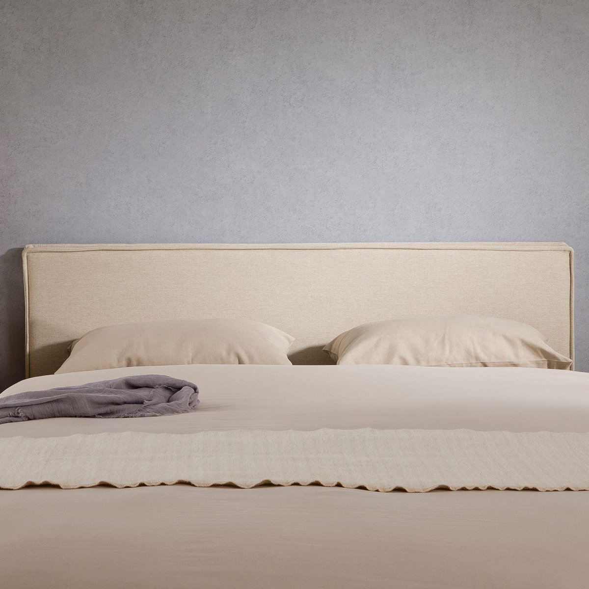 IDIMEX Tête de lit KLAO 160 sur pieds, en tissu