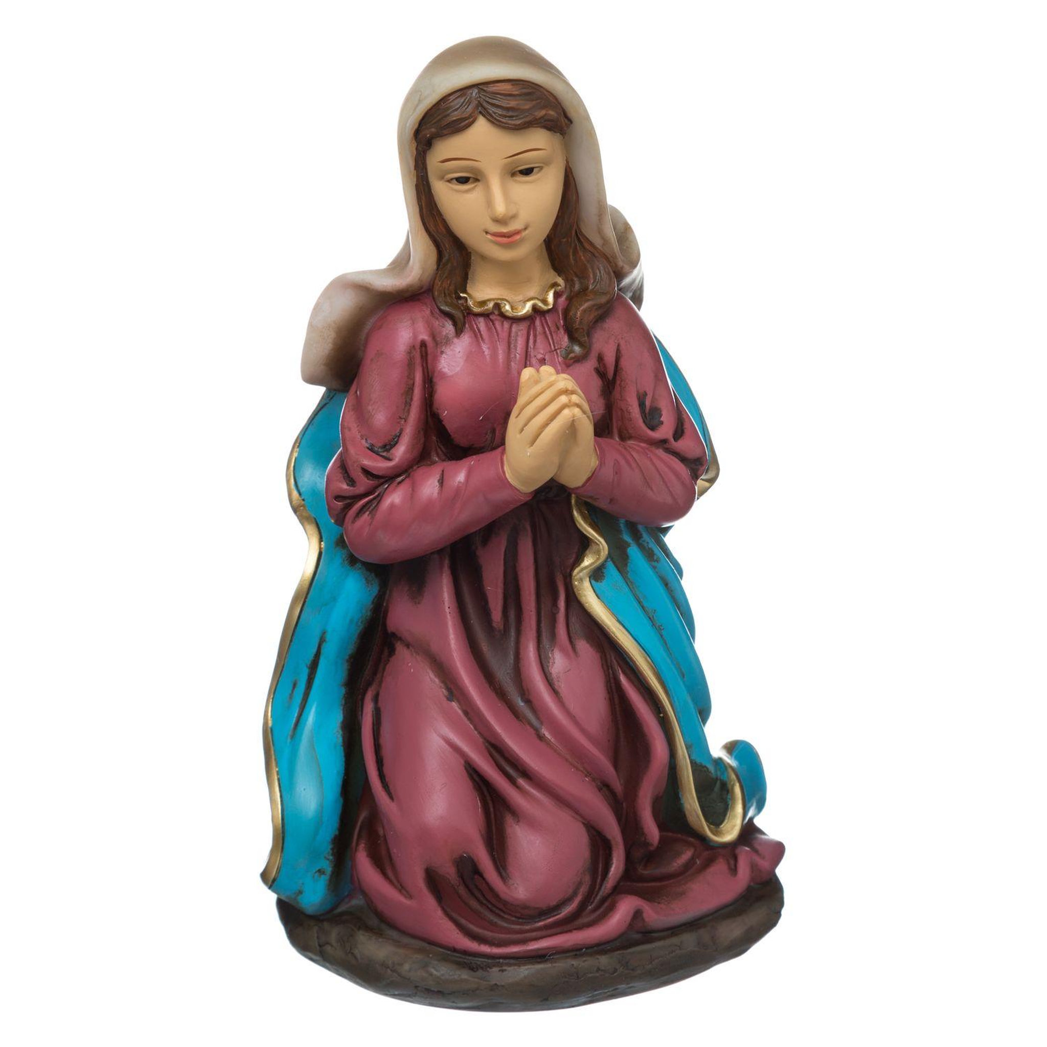 Voir la diapositive 2 : FEERIC LIGHT & CHRISTMAS 8 santons pour crèche de noël - h. 20 cm - multicolore