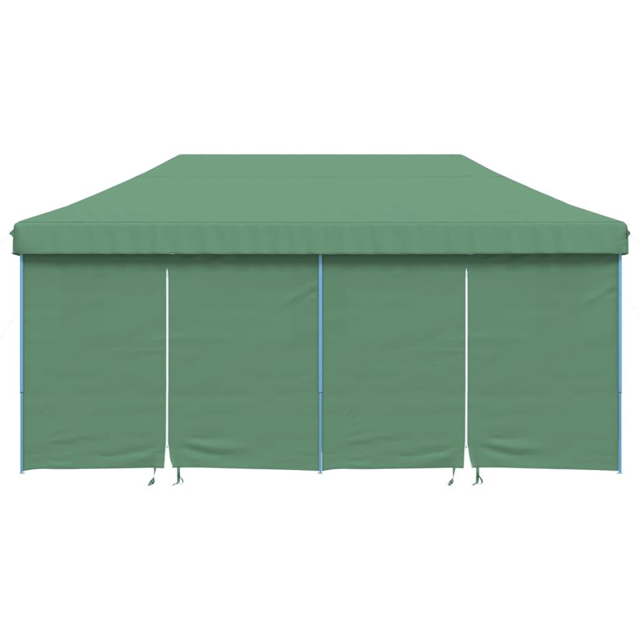 Voir la diapositive 3 : VIDAXL Tente de reception pliable escamotable 4 parois laterales vert