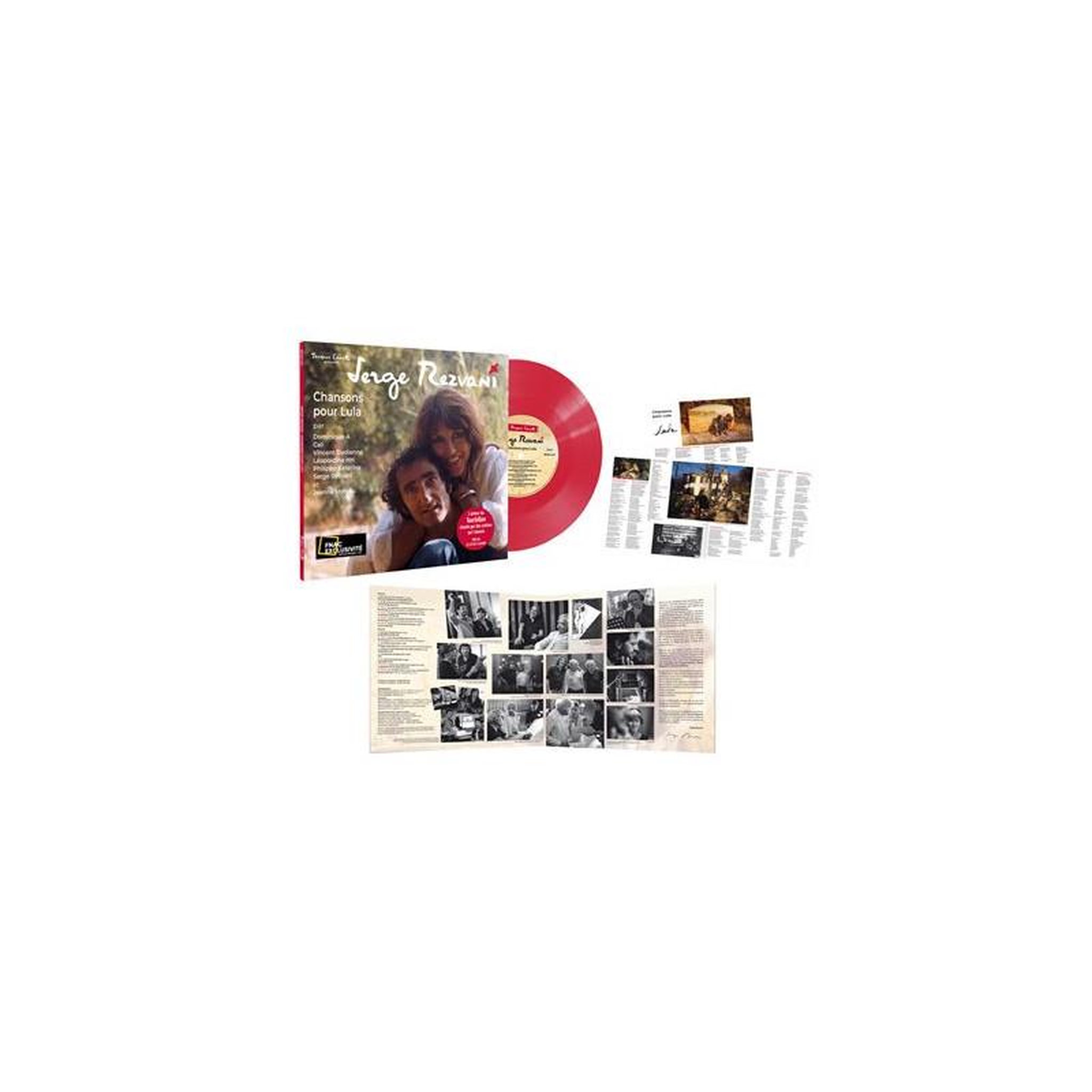 Chansons pour Lula Édition Limitée Exclusivité Fnac Vinyle Rouge Transparent