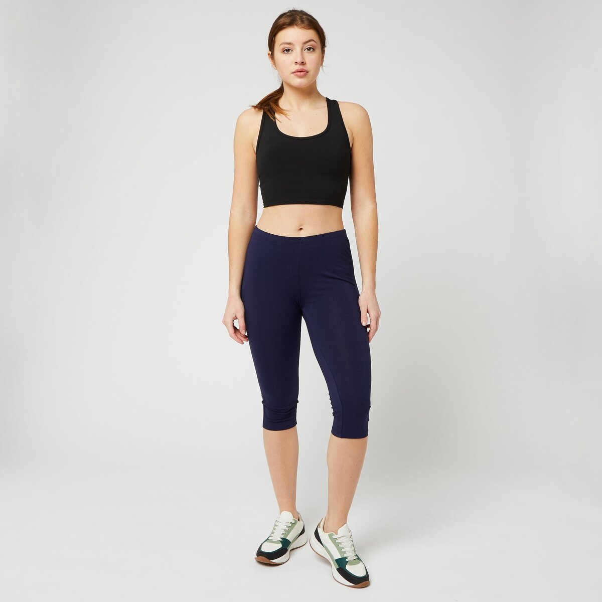 INEXTENSO Legging Marine femme pas cher Auchan.fr