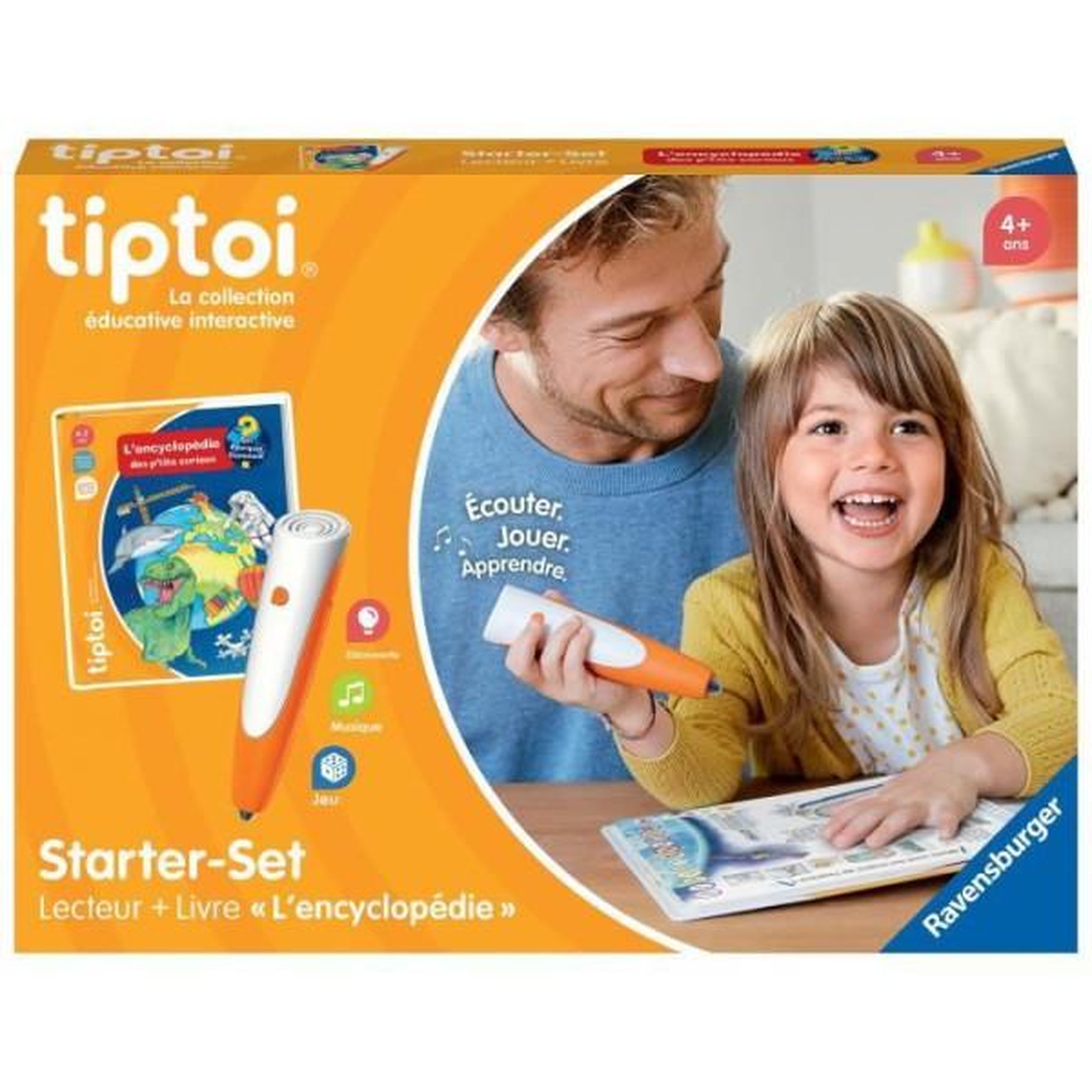 Voir la diapositive 6 : RAVENSBURGER Tiptoi starter encyclo, lecteur et livre, 00176, a partir de 5 ans, ravensburger