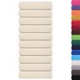 Voir la diapositive 2 : VIDAXL Serviettes de bain 10 pcs crème 100x150 cm 360 g m² 100% coton