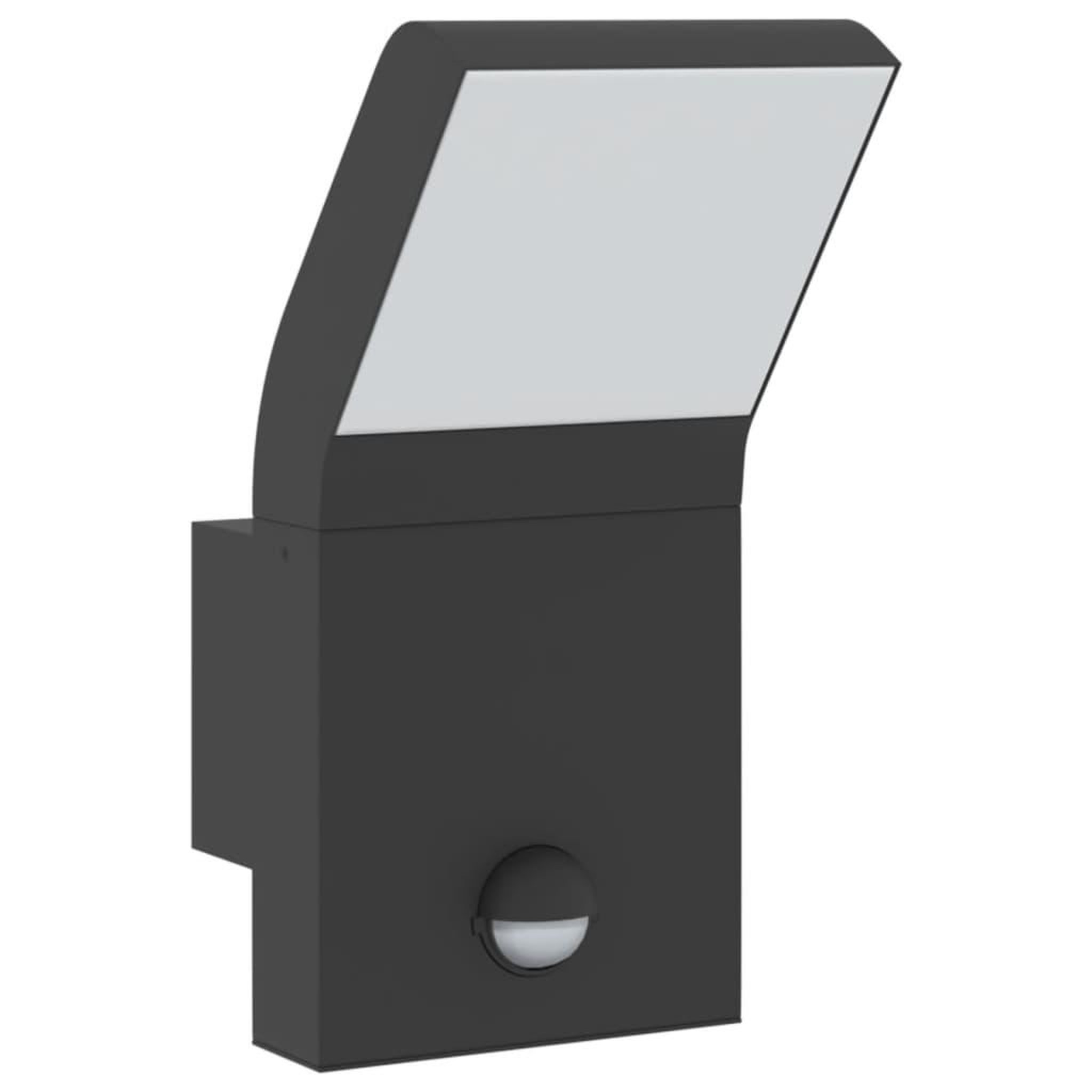 Voir la diapositive 4 : VIDAXL Applique murale LED d'exterieur avec capteurs noir