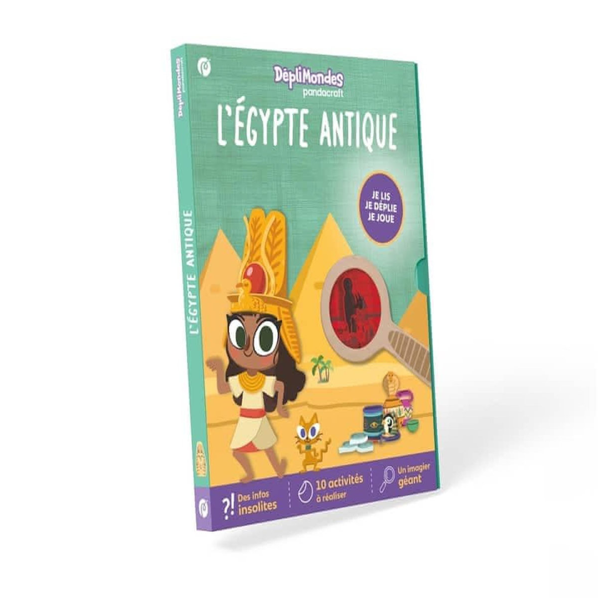 L'EGYPTE ANTIQUE. JE LIS, JE DEPLIE, JE JOUE, Boches Jade