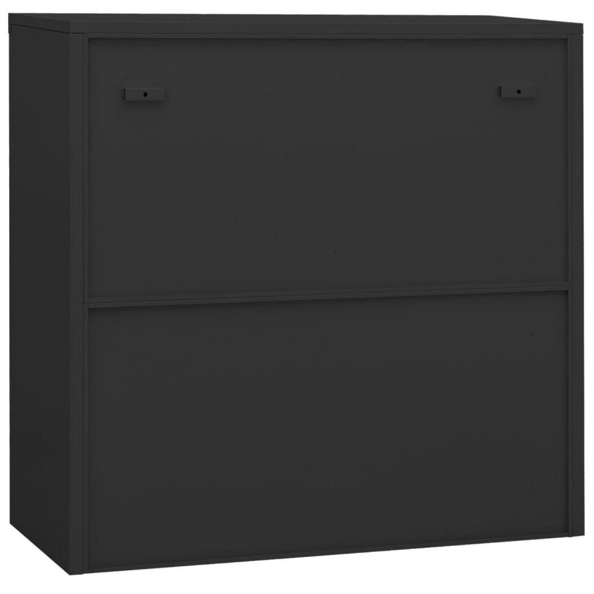 VIDAXL Armoire de bureau Anthracite 90x40x90 cm Acier