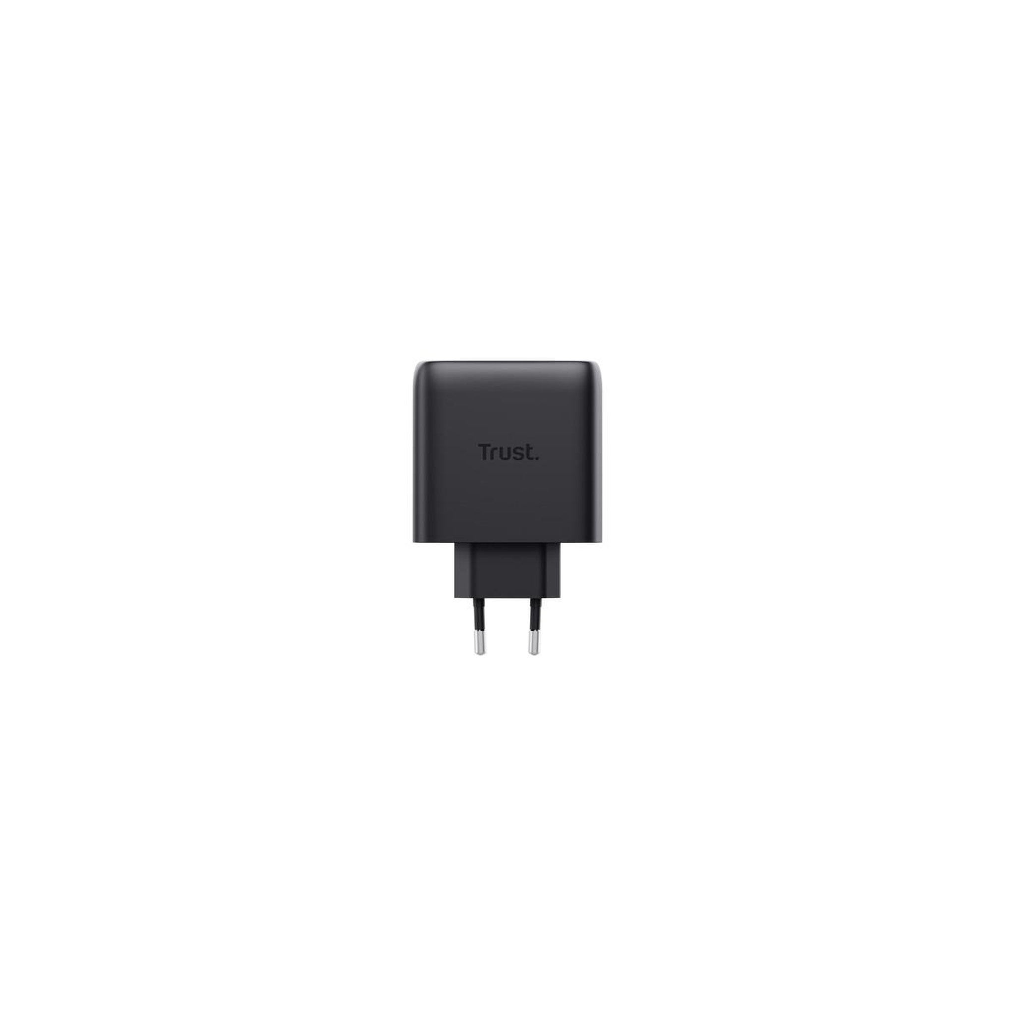 Voir la diapositive 3 : Trust Trust Maxo Chargeur GaN USB-C 65W à 2 ports