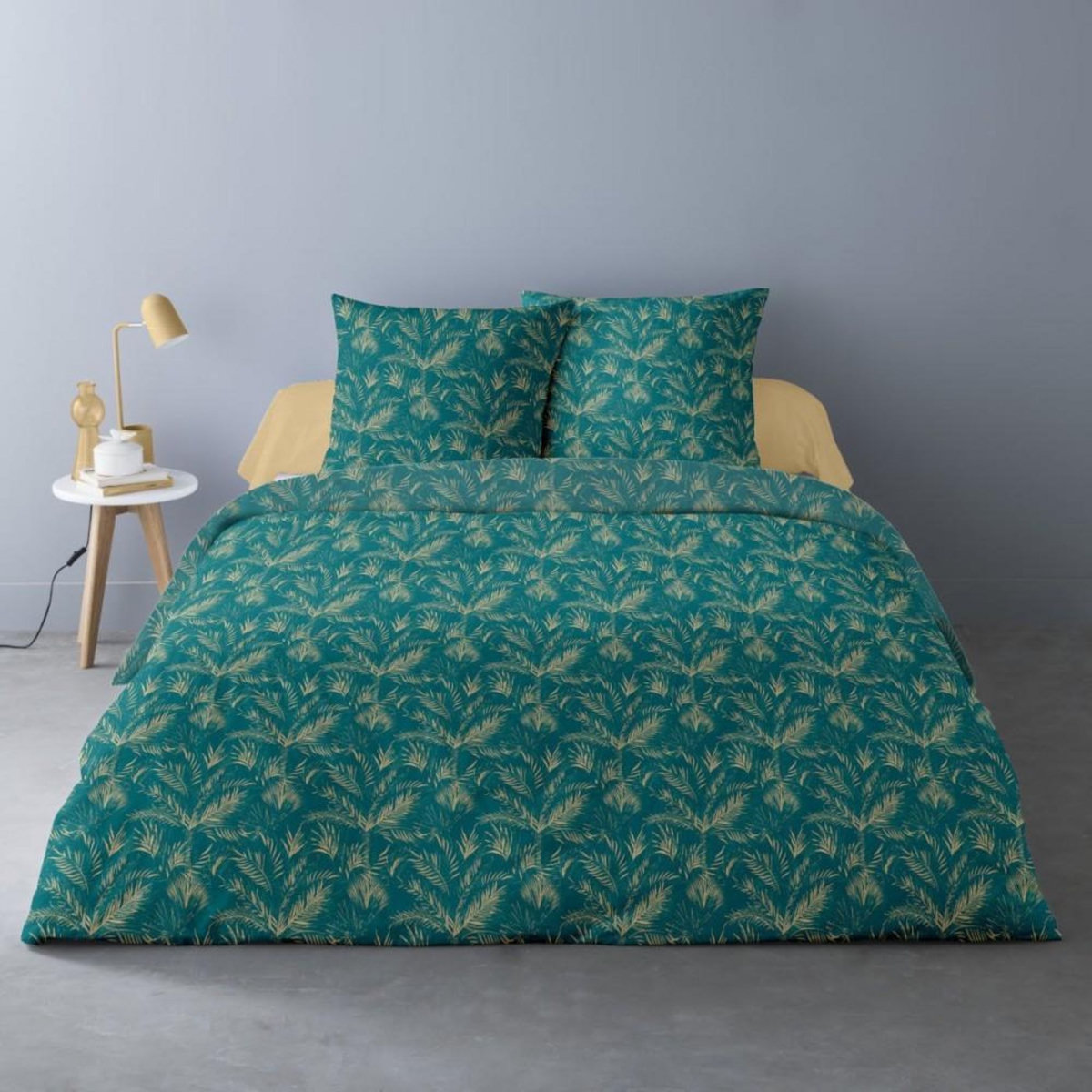 Dourev Housse de couette 240x220 ALMA + 2 taies 100% coton