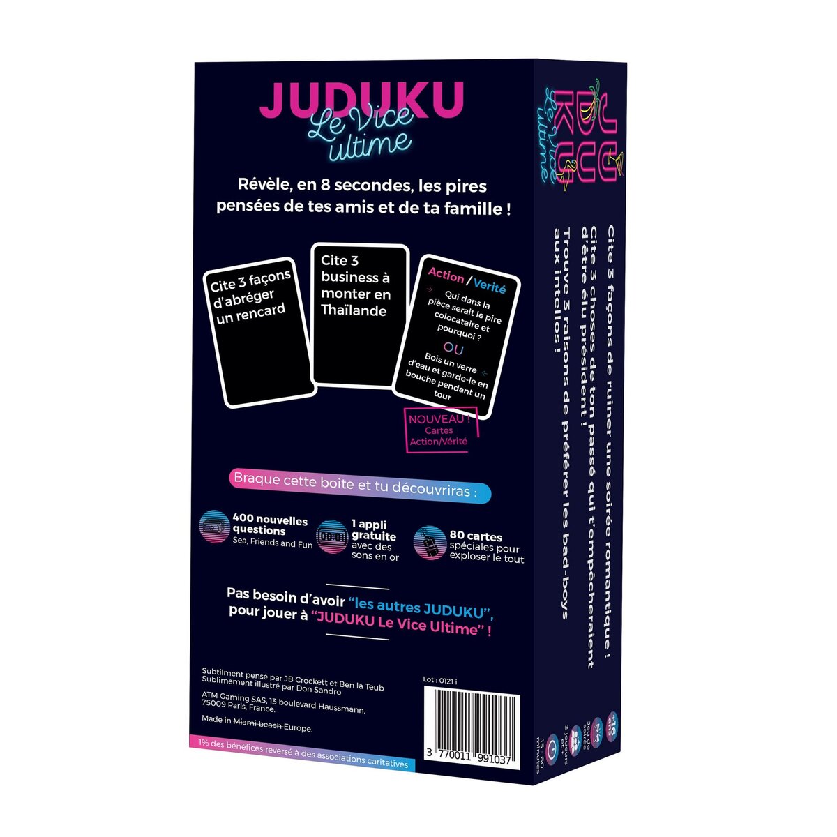 BLACKROCK GAMES Jeu Juduku - Le Vice Ultime