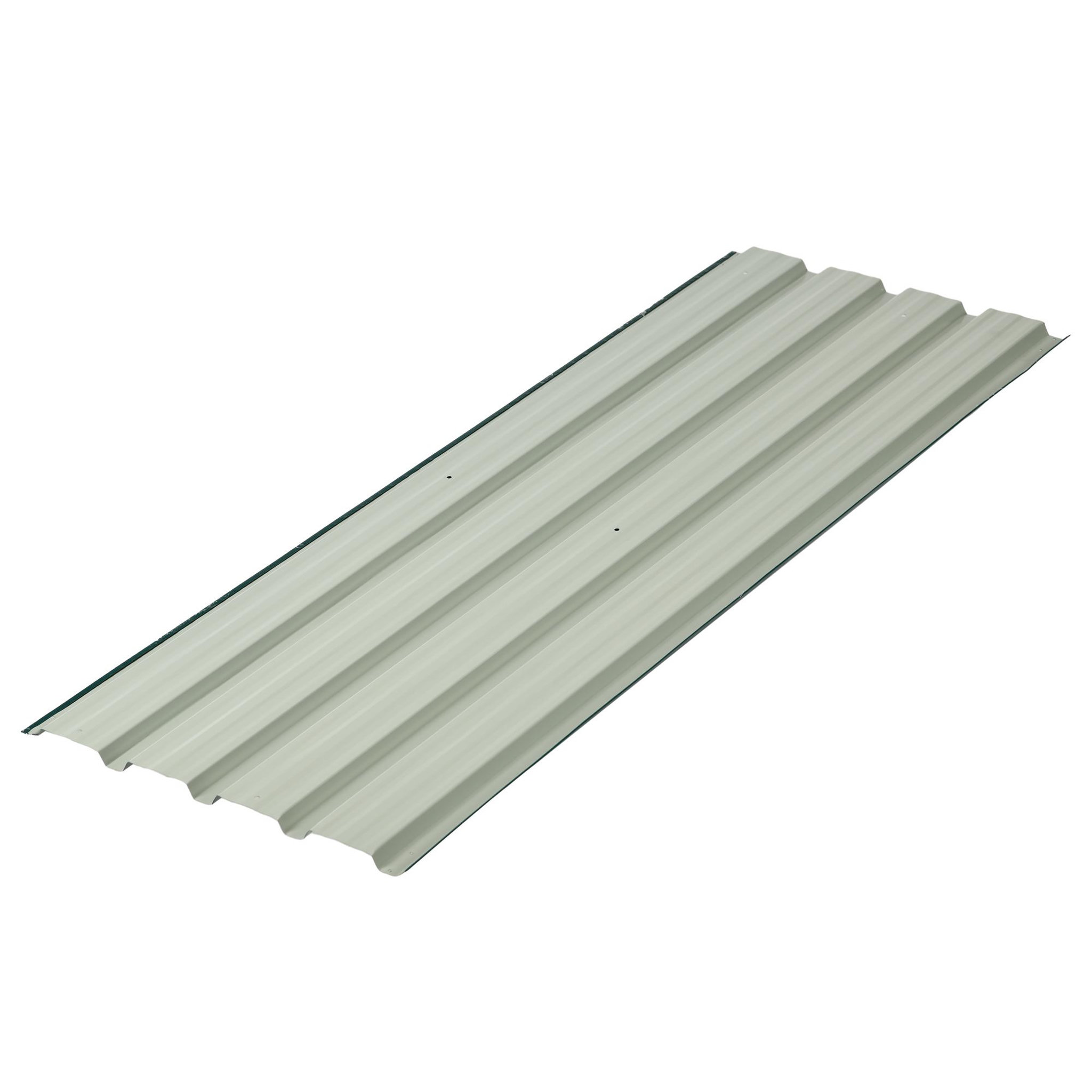 Voir la diapositive 6 : OUTSUNNY Lot de 12 panneaux - dim. 129L x 45l cm - tôle acier ondulé vert