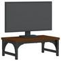 Voir la diapositive 3 : VIDAXL Support de moniteur chêne marron 37x23x14 cm bois d ingénierie