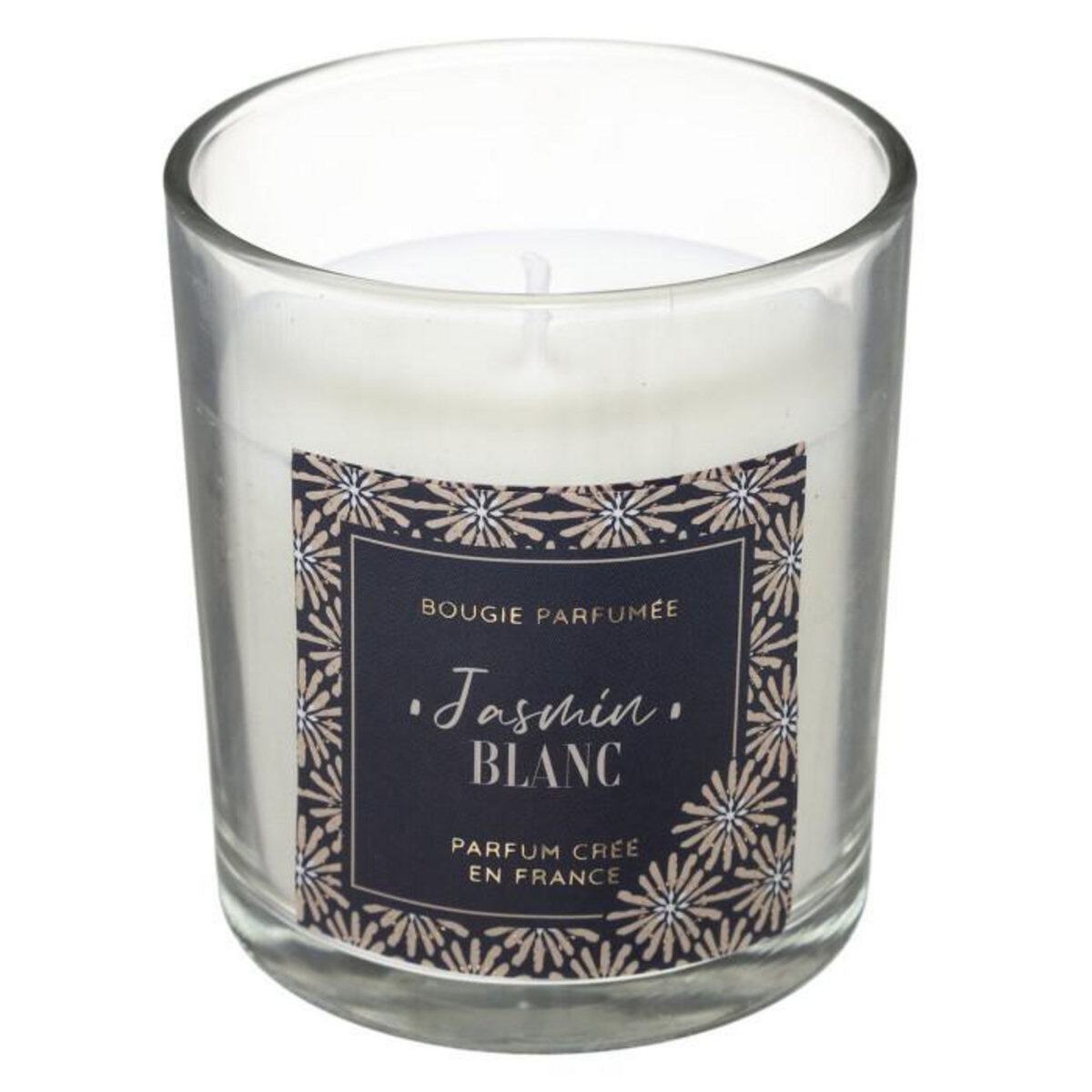 COMPTOIR DE LA BOUGIE Bougie Parfumée Cloche  Loli  130g Jasmin Blanc